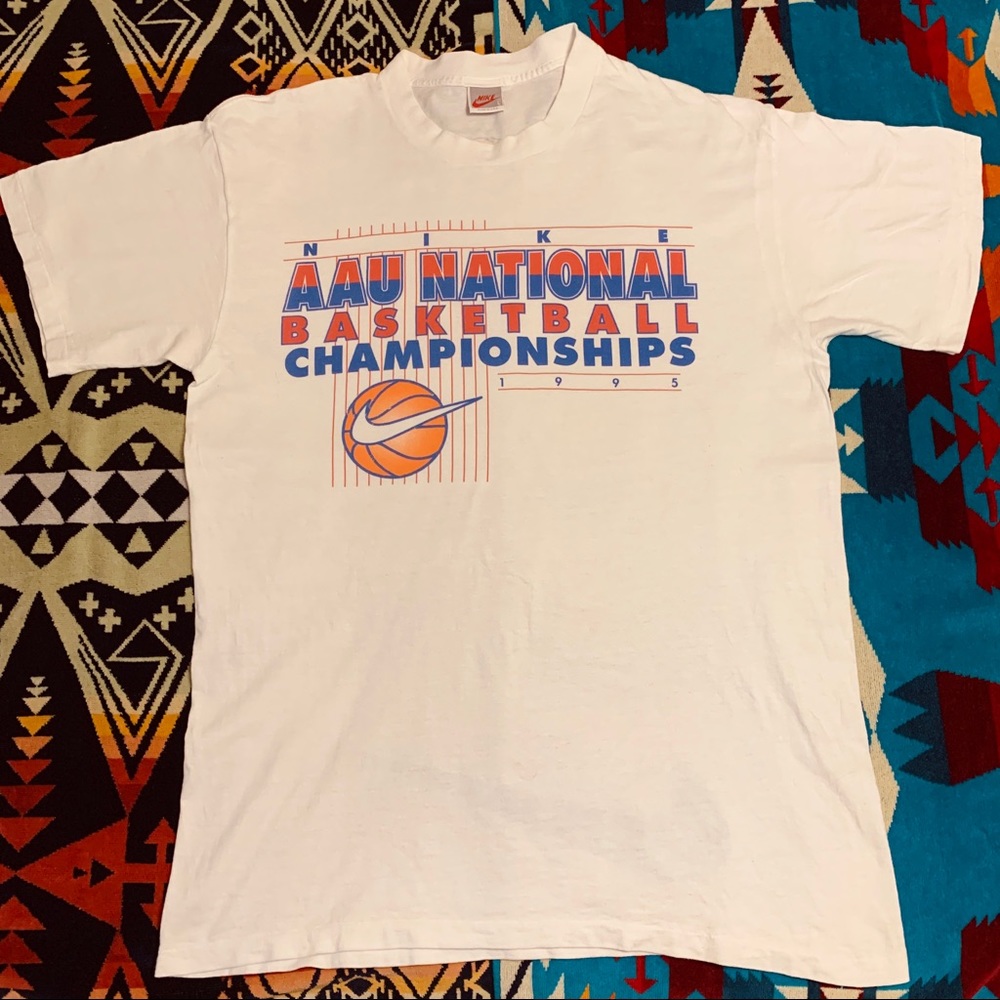 Vintage Nike ‘95 AAU National Championship tee